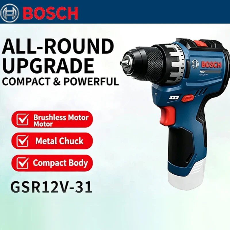 Woodworking Workshop - Taladro Eléctrico Bosch GSR 12V-31 Sin