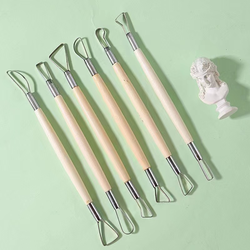 Wood Chisel Set - 6 uds mango de madera cera