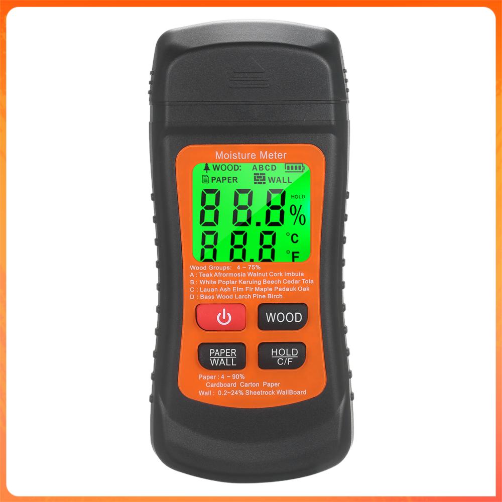 Detector de humedad digital F9 - Woodworking Wallpaper reseña y precio