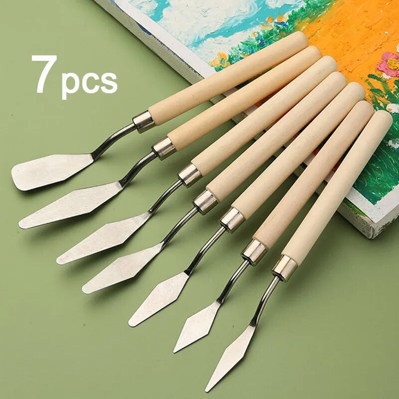 Juego de 7 Espátulas de Acero  - Drawknife Blade reseña y precio