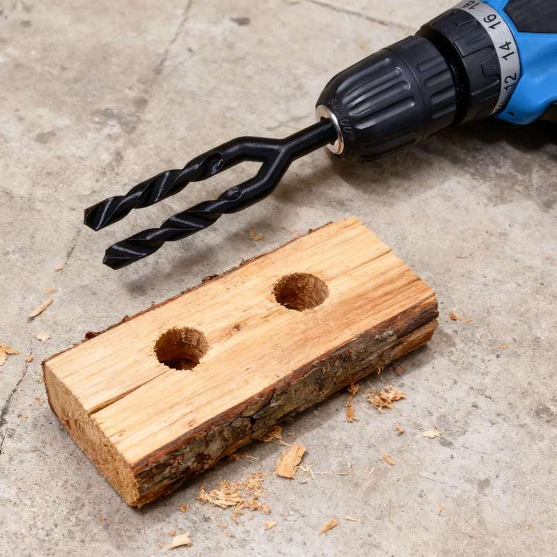 Novedoso Taladro de Doble Punt - Woodworking Jokes reseña y precio